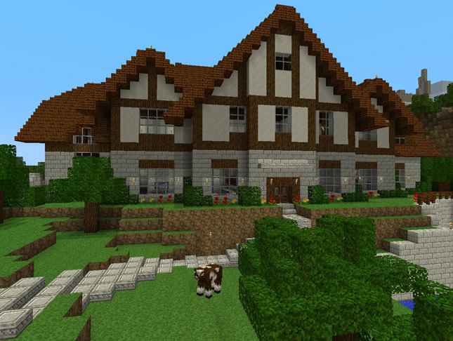Minecraft Большой Дом